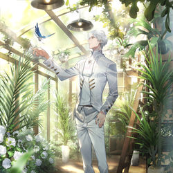 This is a pixiv picture whose title is 「光と夜の恋」齐司礼.