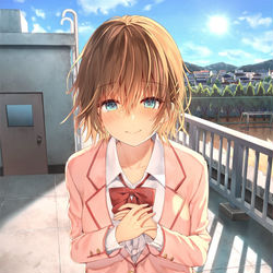 This is a pixiv picture whose title is 可愛ければ変態でも好きになってくれますか？13.