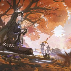 This is a pixiv picture whose title is Saga.