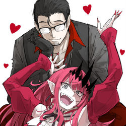 This is a pixiv picture whose title is Lovers.