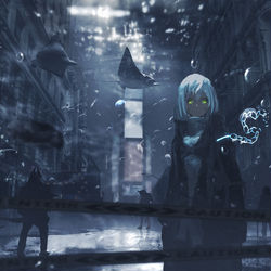 This is a pixiv picture whose title is 【守秘人笔记】 ——白羽联邦  2034.1.
