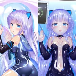 This is a pixiv picture whose title is 海月アワノ抱き枕カバー.