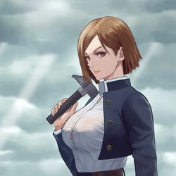 This is a pixiv picture whose title is Nobara Kugisaki.