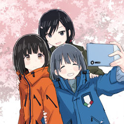 This is a pixiv picture whose title is スーパーカブ.