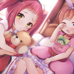 This is a pixiv picture whose title is アヤネ、クルミ.