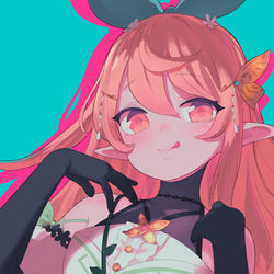 This is a pixiv picture whose title is Nijisanji EN - Pomu.