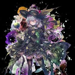 This is a pixiv picture whose title is 弾幕パラノイア.