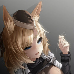 This is a pixiv picture whose title is ドクターに「これ」つけた女、…だれ？.
