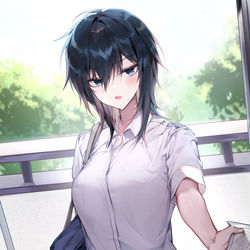 This is a pixiv picture whose title is わざわざ来てくれたいしみさん.