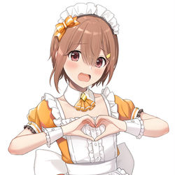 This is a pixiv picture whose title is メイド幼馴染くん.