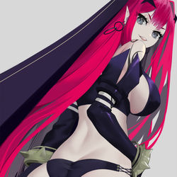 This is a pixiv picture whose title is 妖精騎士トリスタン.