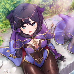 This is a pixiv picture whose title is びしょ濡れモナ.