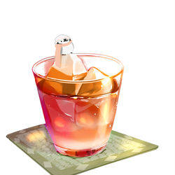 This is a pixiv picture whose title is 麦茶.