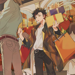This is a pixiv picture whose title is 無題.