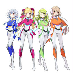 This is a pixiv picture whose title is キズナ・レール.
