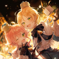This is a pixiv picture whose title is 白い音符になってね舞い降りたんだ.