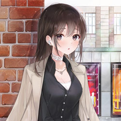 This is a pixiv picture whose title is ぼーっとする。.