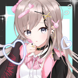 This is a pixiv picture whose title is やみかわはーちゃん.