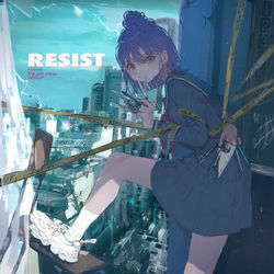 This is a pixiv picture whose title is RESIST.
