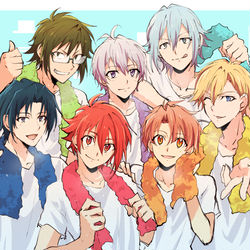 This is a pixiv picture whose title is アイナナ１期.