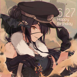 This is a pixiv picture whose title is 咲耶生誕🎉.
