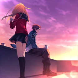This is a pixiv picture whose title is 【ワートリ】独りよりふたり.