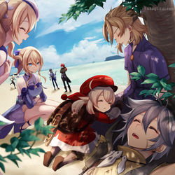 This is a pixiv picture whose title is クレーとクレーの保護者達.