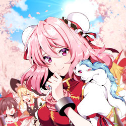 This is a pixiv picture whose title is 茨木華扇.