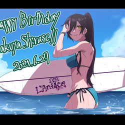This is a pixiv picture whose title is お誕生日おめでとう！.