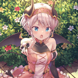 This is a pixiv picture whose title is 待ち合わせに遅れてきた騎士くんに怒るヨリちゃん.