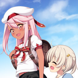 This is a pixiv picture whose title is いつも隣にはお姉ちゃんがいてくれた世界線.