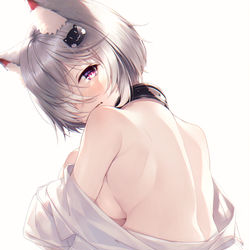 This is a pixiv picture whose title is Yシャツくおんちゃん08.