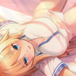 This is a pixiv picture whose title is ねっころがるちゃまさん.