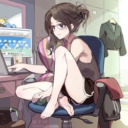 This is a pixiv picture whose title is 鯊魚夾 - ヘアクリップ.