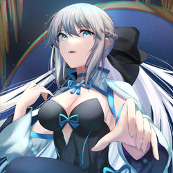 This is a pixiv picture whose title is モルガン.