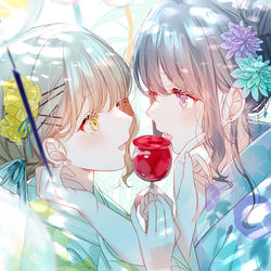 This is a pixiv picture whose title is 浴衣.