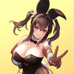 This is a pixiv picture whose title is バニー.