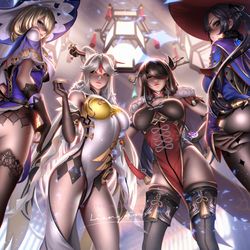 This is a pixiv picture whose title is Genshin.