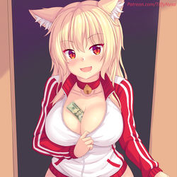 This is a pixiv picture whose title is Teasing Pizza guy!! ~~.