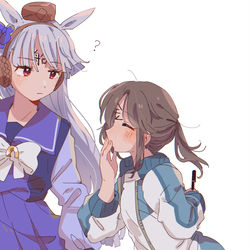 This is a pixiv picture whose title is うまトレらくがきまとめ2.