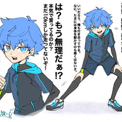 This is a pixiv picture whose title is ランニングに付き合ってくれるタイプのアンデルセン.