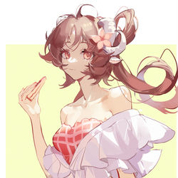 This is a pixiv picture whose title is 🐏.