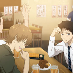 This is a pixiv picture whose title is こんな世界線もちょっと見てみたい.