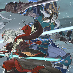 This is a pixiv picture whose title is [原神] 楓原 万葉.