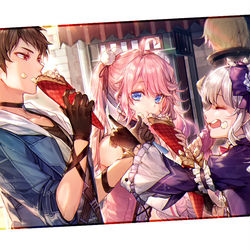 This is a pixiv picture whose title is 🍧.