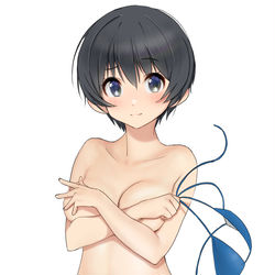 This is a pixiv picture whose title is 手ぶら.