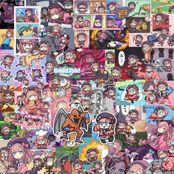 This is a pixiv picture whose title is 鈴原イラストまとめ.