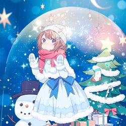 This is a pixiv picture whose title is 鹿乃さん誕生日.
