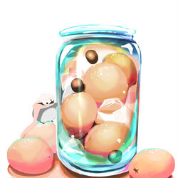 This is a pixiv picture whose title is びわ酒.