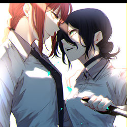 This is a pixiv picture whose title is ﾁｪﾝｿｰﾏﾝ.
